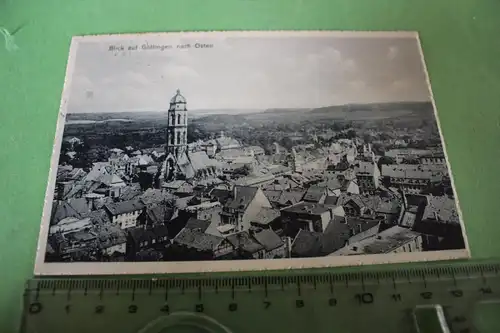 tolle alte Karte - Blick auf Göttigen nach Osten - 1931