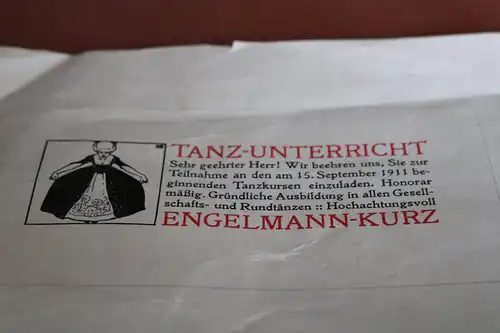 toller alter Vorlage Entwurf Buchdrucker-Woche -  Zwickau - 1910-1919 ?