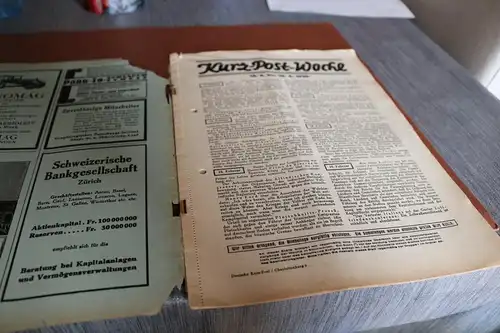 tolles altes Heft - DKP - Deutsche Kurz Post - Heft 8 - 1930