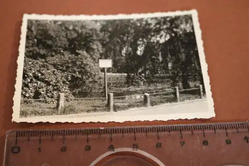 tolles altes Foto - Löschwasserstelle - Klosterhof -  20-30er Jahre 
