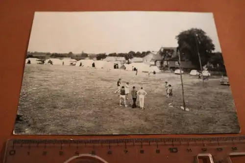 tolle alte Karte - Zeltlager ev. Jugend - Offendorf - 1971