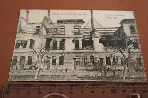 tolle alte Karte - Schlacht bei Saarburg 20. Aug. 1914 - Artillerie Kaserne 