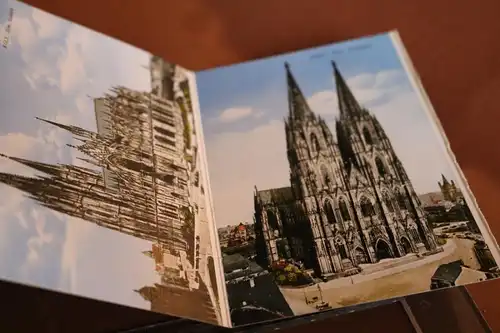 vier tolle alte Karten - Köln am Rhein in Mappe 20-30er Jahre ?