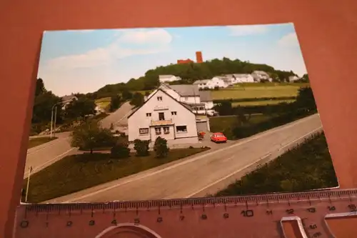 tolle alte Karte - Kaufhaus Retterath - Nürburg Eifel - 60er Jahre ??