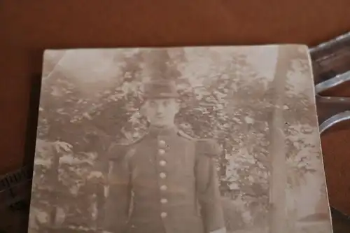 tolles altes Foto - französischer Soldat ? - 1905 mit Epauletten