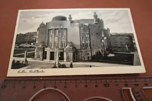 tolle alte Karte - Cottbus  Stadttheater  1942