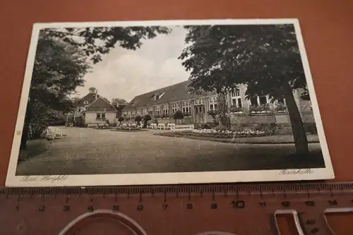 tolle alte Karte - Bad Hersfeld -  Badehalle - 1929