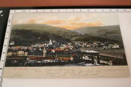 tolle alte Karte - Bad Sooden a. Werra   1904 