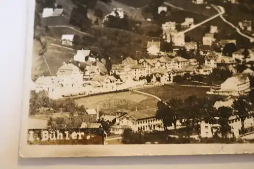 zwei tolle alte Fotos - Ort Bühler AR  in der Schweiz - 1917