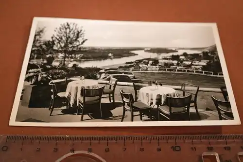 tolle alte Karte -  Bergrestaurant Humboldthöhe  50-60er Jahre