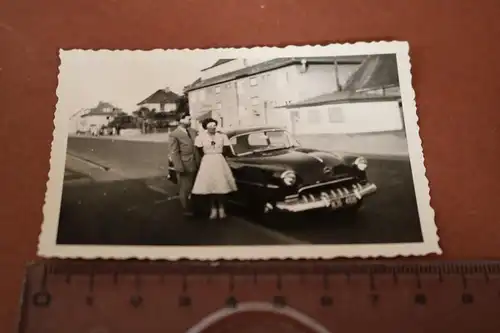 tolles altes Foto - Oldtimer Opel   50-60er Jahre 