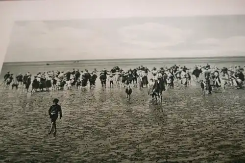 toller alter Druck - Nordseebad Büsum - Wattenläufer -1910-30 ???