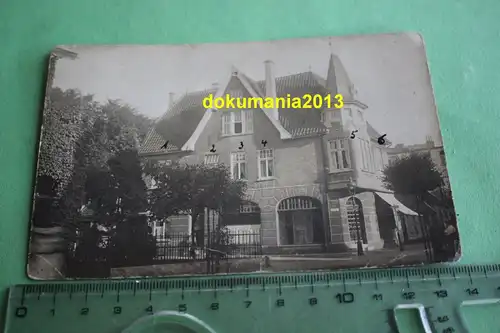 tolles altes Foto - Haus Villa ?? Emden - Wilhelmstr.  - 1917