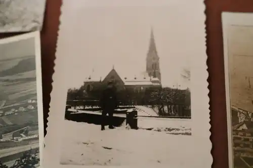 elf tolle alte Fotos - Gebäude Freibad  Personen usw. 30-60er Jahre ?