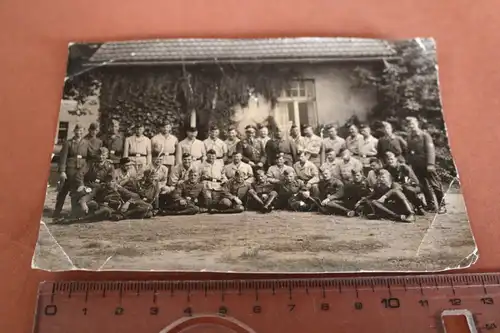 tolles altes Foto - Gruppenfoto - Soldaten der Luftwaffe