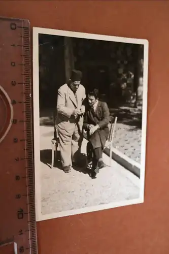 tolles altes Foto - Arabisch-Unterricht im Hof der Moschee Sultan Soliman 1954