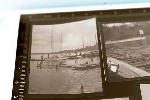 sechs tolle alte Negative -  1939 Herbst am Wannsee