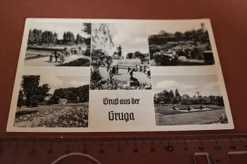 tolle alte Karte - Gruß aus der Gruga 1959  Essen