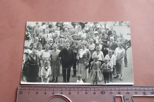 tolles altes Foto -Gruppenfoto - Bad Wildungen -  1925