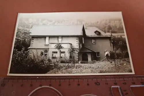 tolles altes Foto - Gebäude - Haus -  Ort ??? -  1920-30 ?? beschrieben