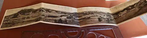 tolle alte Panorama-Postkarte - Bihlersdorf - Seifriedsberg 