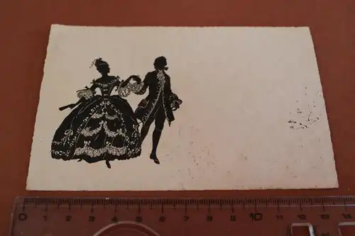 tolle alte Karte - Historisches Paar Druck -  1925 