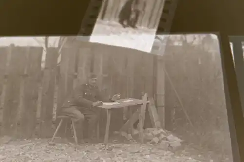 28 tolle alte Negative eines Soldaten, militärisch u. privat  Pio. Erst. Batl. 2