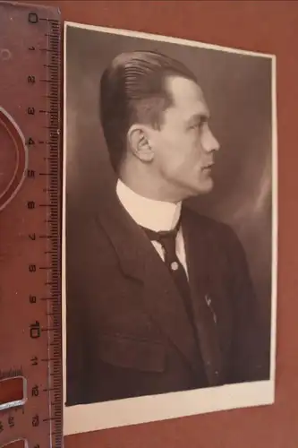 tolles altes Foto  Portrait eines Mannes - berühmt ???  Ernst Köhler