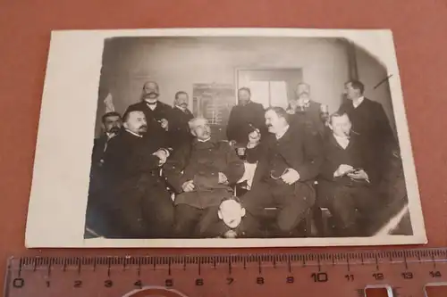 tolles altes Foto Gruppe Männer Eisleber ???- Club - 1910-20 - Eisleben