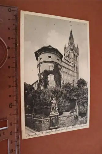 tolle alte Karte - Königsberg i. Pr. Schloß u. Kirche  20-30er Jahre 