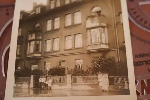 tolles altes Foto - Wohnhaus - Gebäude -  Ort ??? 1910-20 ?