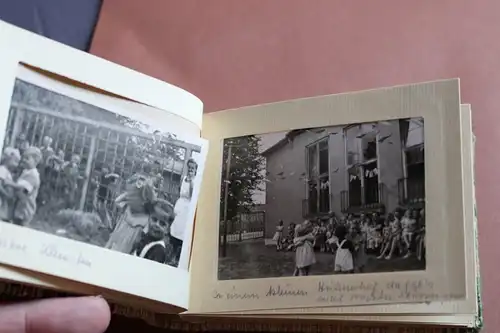 tolles altes Album - Kindergarten Holsteinstr.  Leipzig ? 1951  29 Fotos