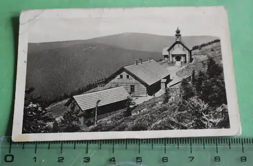 tolles altes Kauffoto - Gebäude, Kirche - Berge Vatergebirge ???