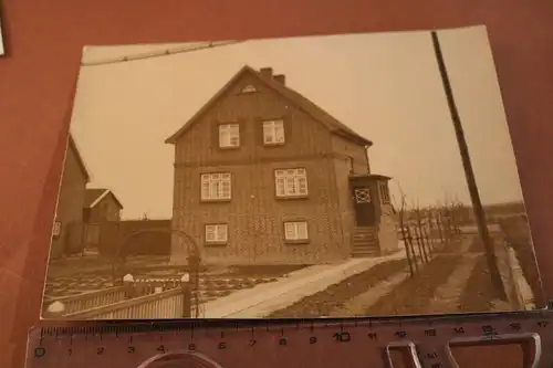 tolles altes Foto - mir unbekanntes Haus -  20-30er Jahre 