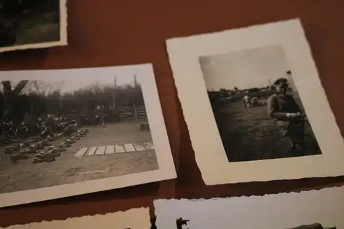 zehn tolle alte Fotos Soldaten,  Stadt, LKW usw.