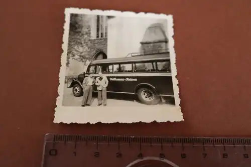 tolles altes Foto - Oldtimer Bus - Vollkomms-Reisen 50-60er Jahre ?