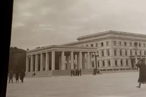 zwei tolle alte Negative München-Königsplatz-Ehrentempel & Propyläen 30-40er Jah