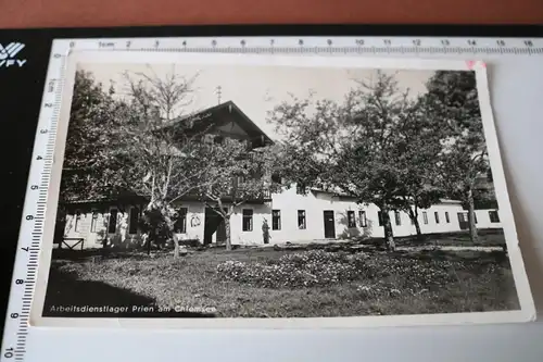 tolle alte Karte - Arbeitsdienstlager Prien am Chiemsee 