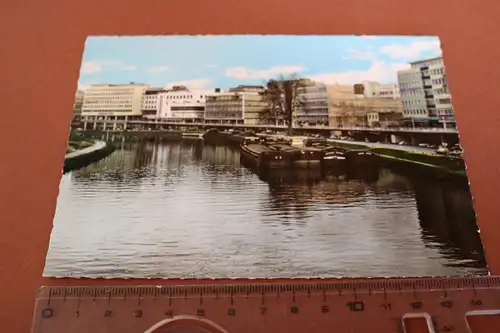 tolle alte Karte -  Saarbrücken -Berliner Promenade 