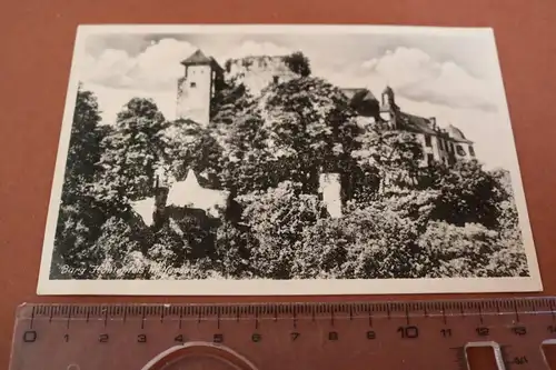 tolle alte Karte -  Burg Hohenfels in Nassau 