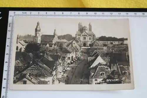 tolle alte Karte - Ansicht von Speyer am Rhein 1928