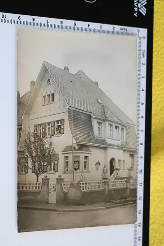 tolles altes Foto - tolles altes Haus - Ort ??? 1912