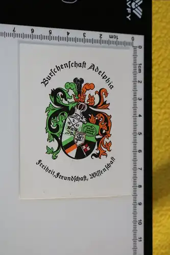 Bild von einem Wappen der Burschenschaft Adelphia 