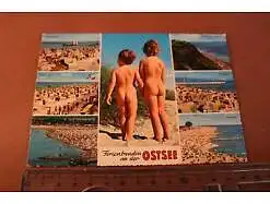 tolle alte Karte - Fereienfreuden an der Ostsee - Niendorf -  1968