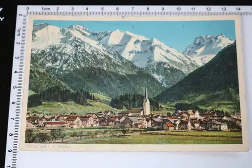 tolle alte Karte - Oberstdorf i. Allgäu  von 1943