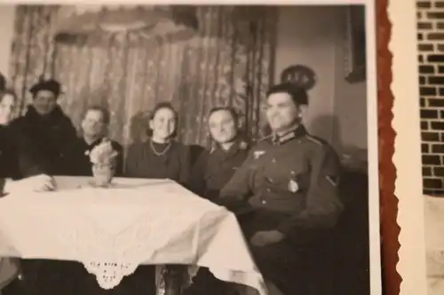 tolles altes Foto Soldaten Menükarte  Karfreitag 1940