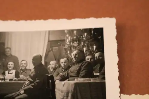 tolles altes Foto Soldaten Menükarte  Karfreitag 1940 