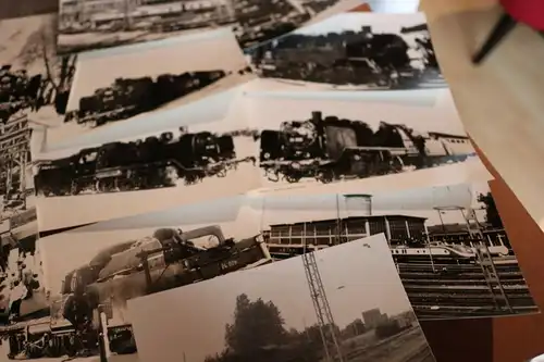 19 tolle alte Fotos Dampflokomotiven - Dieselloks usw. neuzeitliche Abzüge