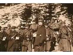 tolles altes Foto  Musikkorps - Weihnachten 1916 in den Karparthen