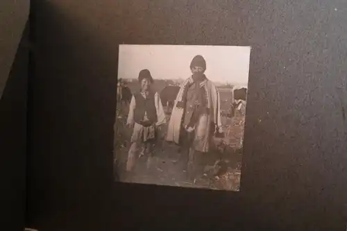 alte Fotokarte - zerstörte Gebäude - Frankreich ??? handschriftliche Ergänzung